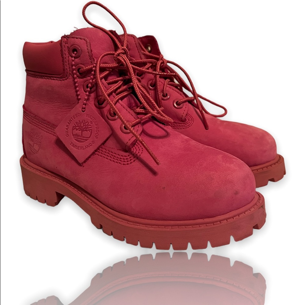 Bubblegum Pink Timberland Boots